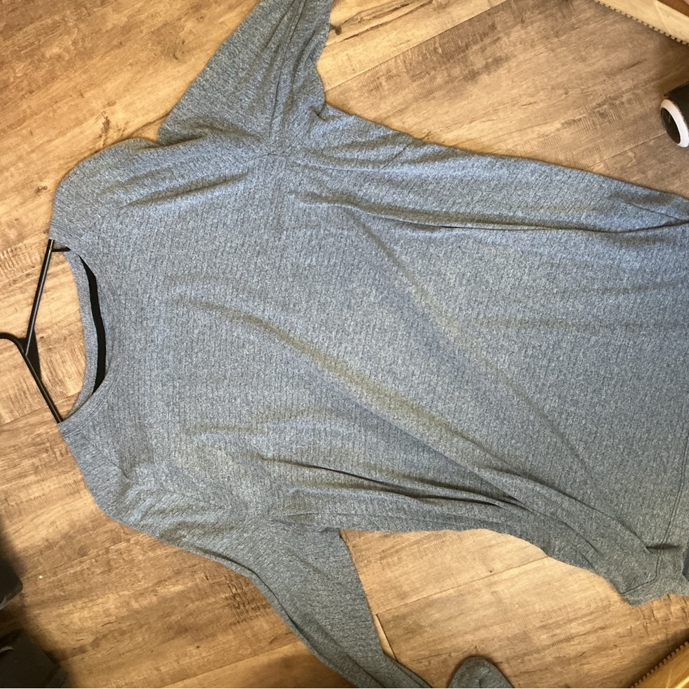lululemon athletica Gray Long Sleeve Tee